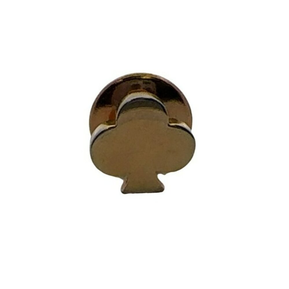 Vintage Estate 3 Leaf Clover Club Gold Tone Tie‎ Tack! 32